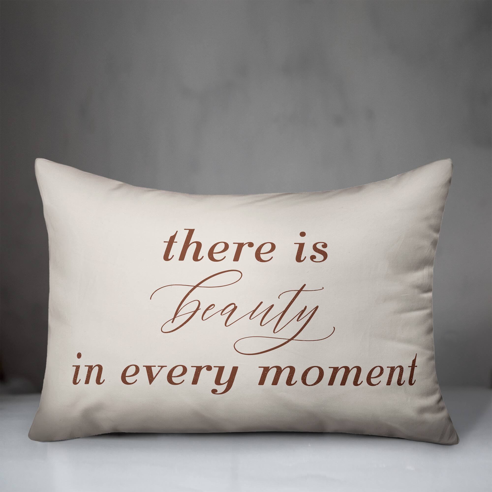20" x 14" Beauty in Every Moment Indoor & Outdoor Throw Pillow